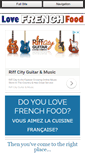 Mobile Screenshot of lovefrenchfood.com